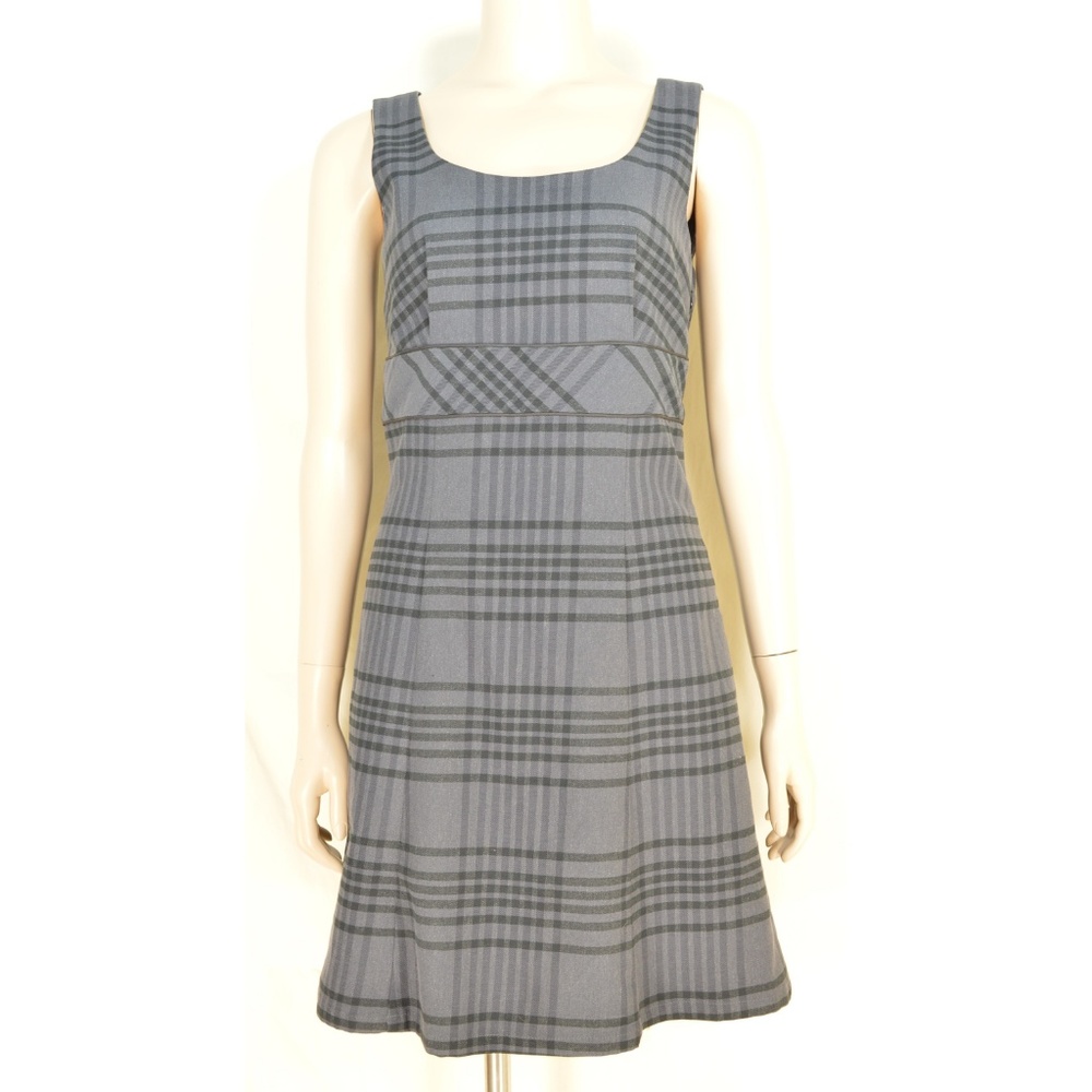 Tommy Hilfiger dress SZ 0 NWT gray plaid sleeveles